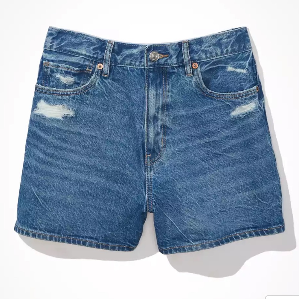 High Waisted Jean Short